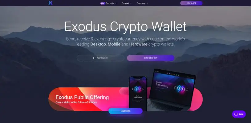 Exodus kripto novčanik