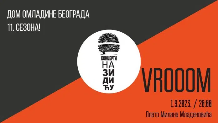 Koncert Kod Zidica Vroom