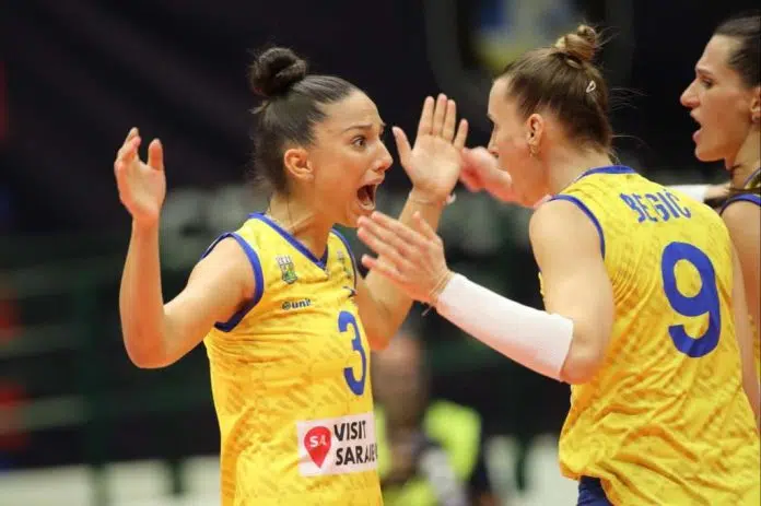 Odbojkasice Bih Izgubile Od Rumunjske Ali Sansa Za Prolaz Grupe