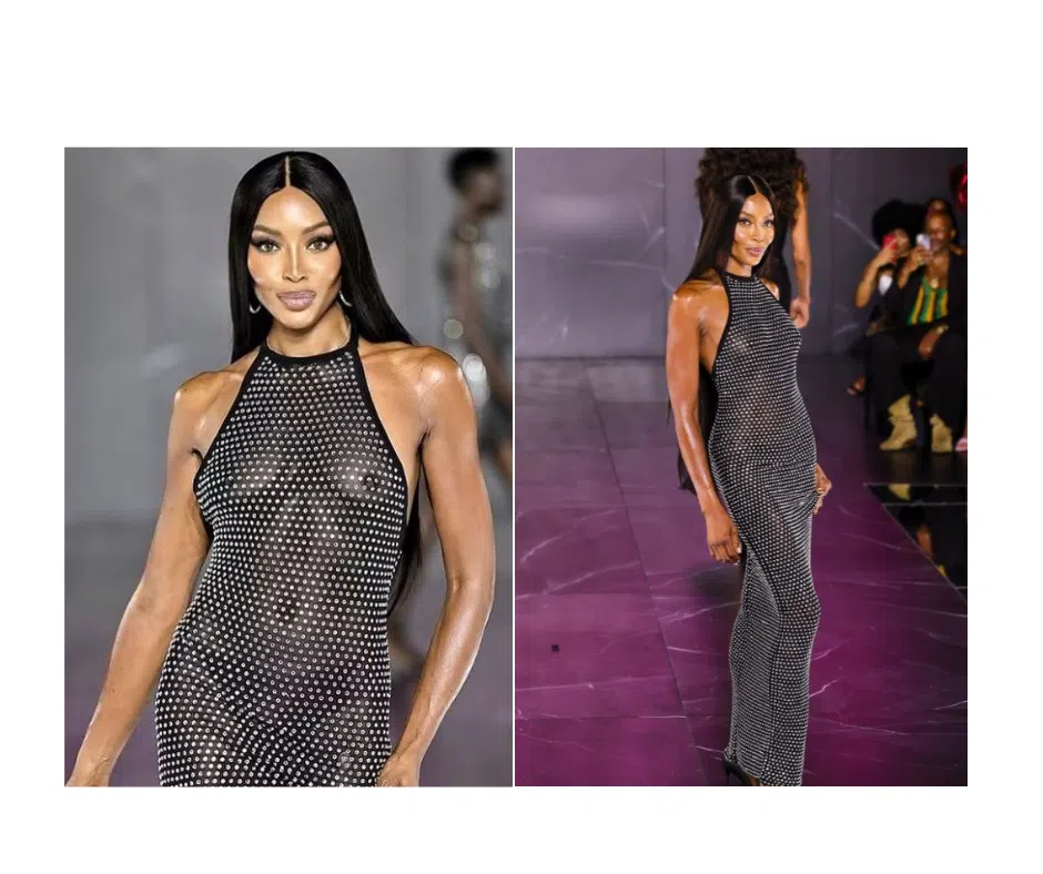 Kraljica modnih pista Naomi Campbell debitirala kao dizajnerica: Na Sedmici mode u New Yorku prošetala u vlastitoj zavodljivoj kreaciji