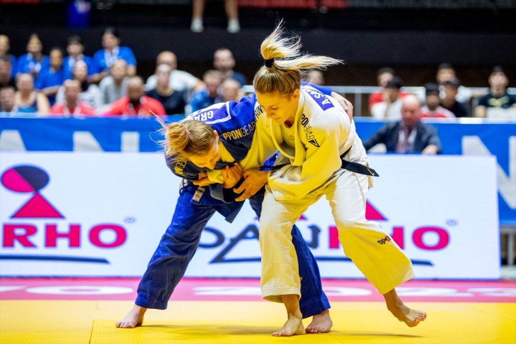 anđela samardžić zlatna na european judo open sarajevo 2023.