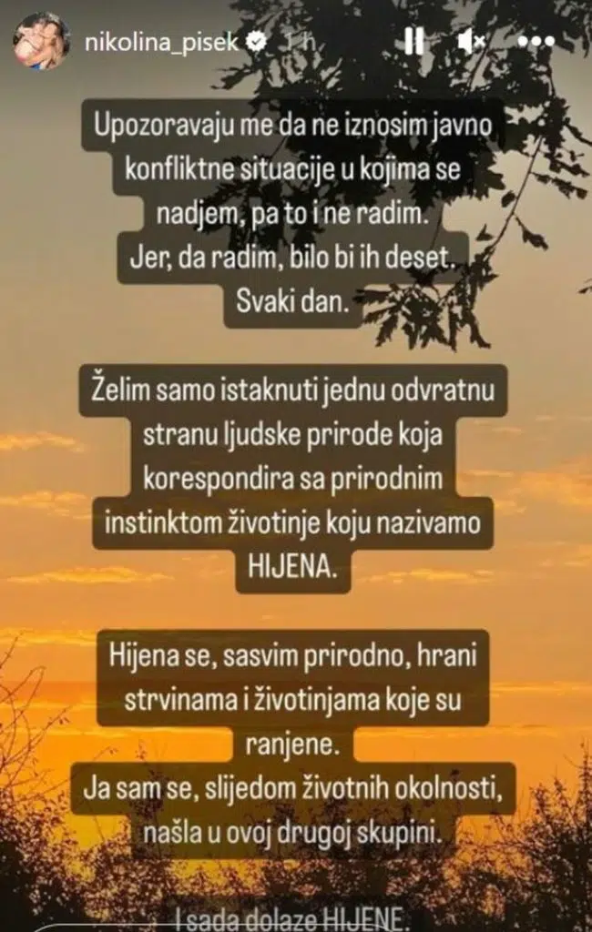 Posljednja Ulicarka I Suga Nikolina Pisek Napadnuta Na Ulici