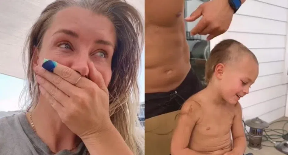 Tata je odveo sina na prvo šišanje kao iznenađenje za mamu, a onda je dječak ‘uzeo stvar u svoje ruke’