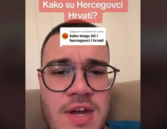 Mladi Tiktoker Poludi Na Pitanje Kako Hercegovci Mogu Biti Hrvati