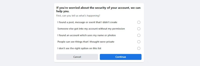 tvoj facebook račun hakiran?  4 stvari koje morate učiniti