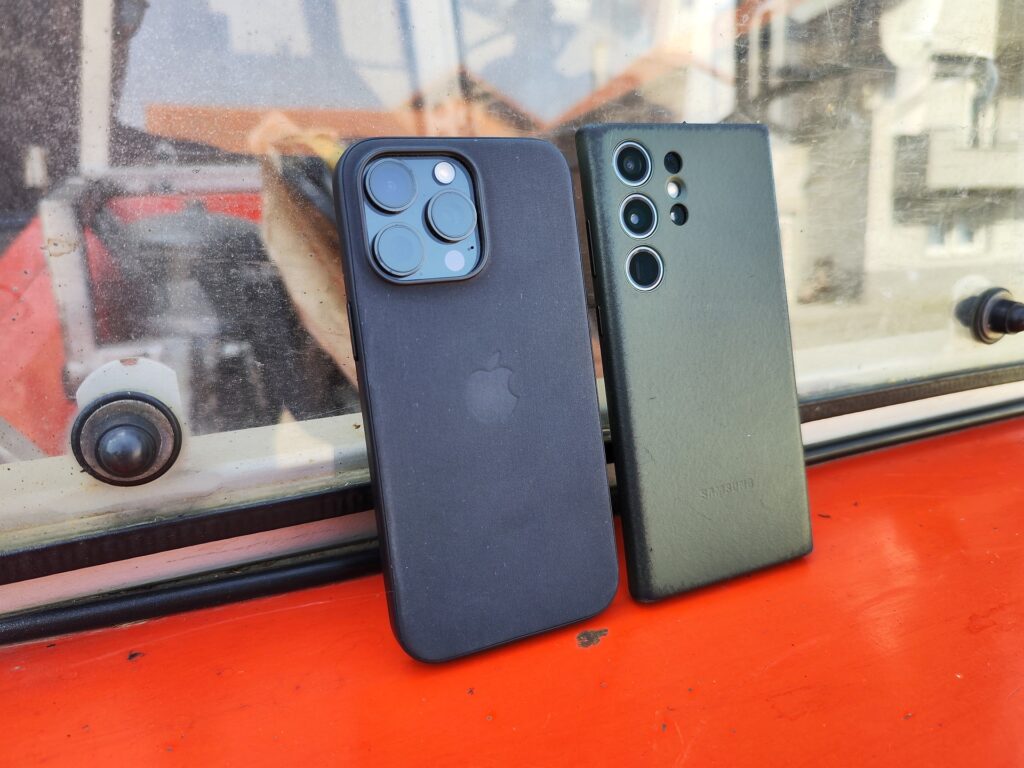iphone 15 pro max vs galaxy s23 ultra kamera