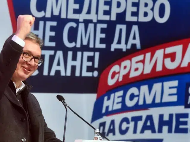Srbija Na Izborima Opozicija Protiv Vuciceve ‘Masinerije
