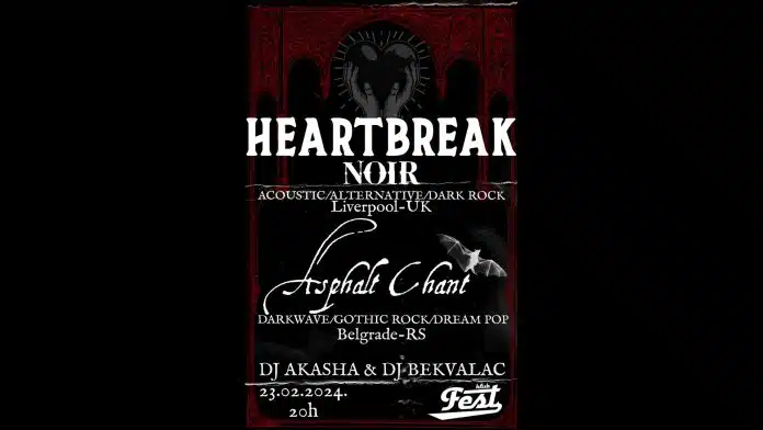 Heartbreak Noir Club Fest 2302
