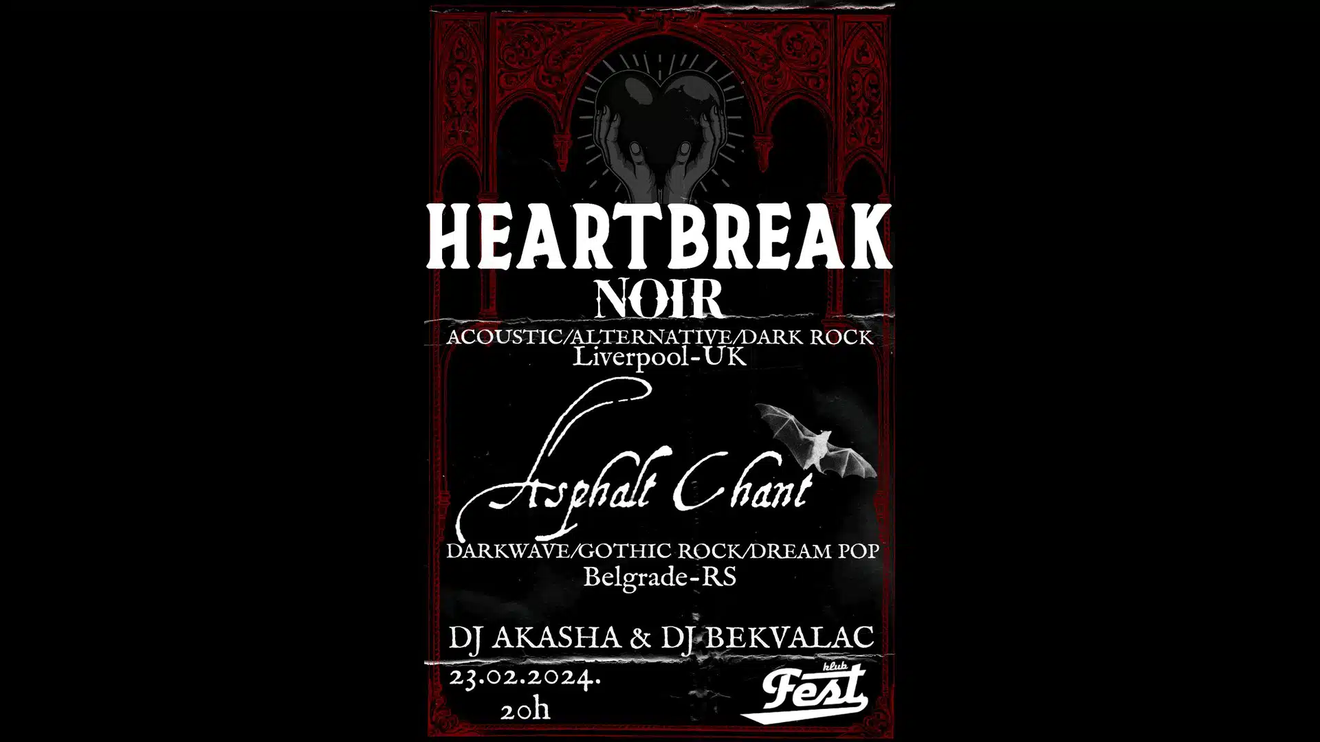 Heartbreak Noir // Club Fest // 23.02.