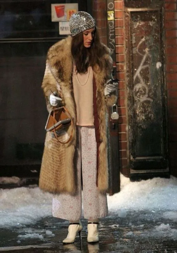 Najelegantniji zimski outfiti Carrie Bradshaw kao inspiracija