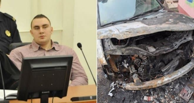 uhapšen muškarac u sarajevu: ponovo pretukao djevojku i zapalio automobil njenog oca