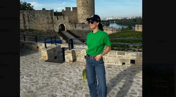 Ana Ivanović prošetala Kalemegdanom s torbom od 300.000 dinara: Boja Ana Ivanovic Prosetala Kalemegdanom S Torbom Od 300000 Dinara Boja