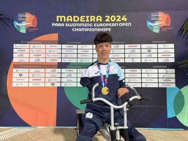 Zlatni Djecak Ismail Barlov Prvak Evrope U Paraplivanju