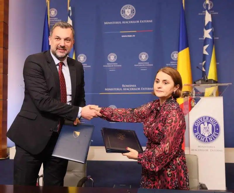 Konaković i Odobescu potpisali Protokol i Akcioni plan između Bosne i Hercegovine i Rumunije