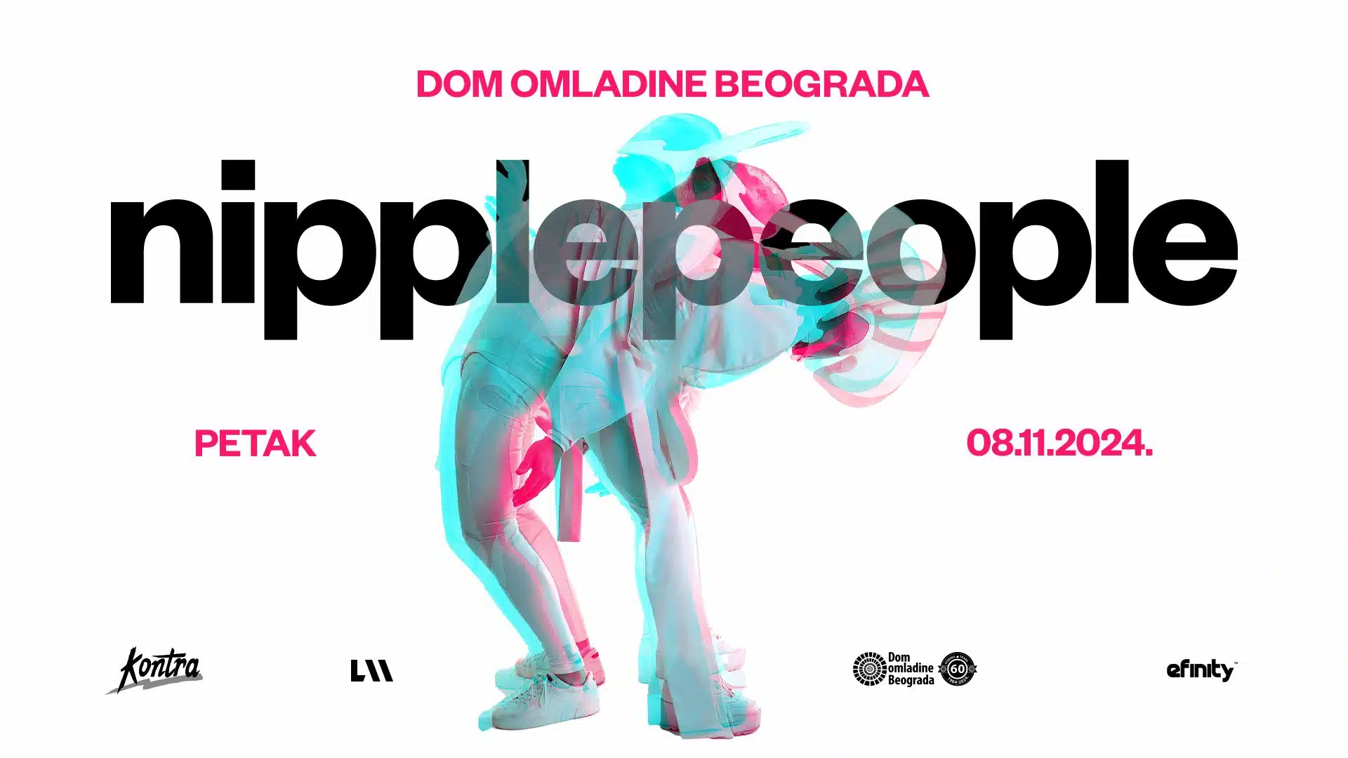 Nipplepeople // Dom omladine // 8.11. – Koncert u Sarajevu