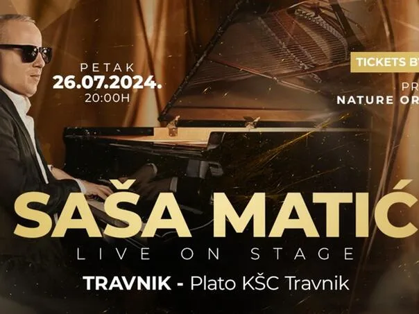 Saša Matić zadovoljava želju svojih fanova: Najavljen veliki koncert u Travniku 26. jula