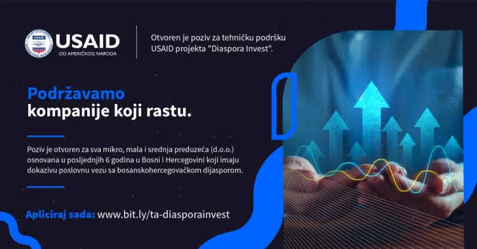 USAID otvorio natječaj za tehničku podršku kompanijama sa dijasporom -