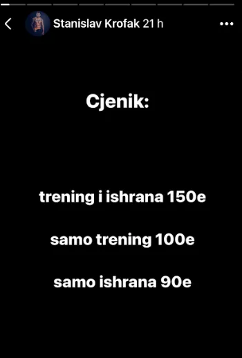 STANISLAV OTVORIO NOVI BIZNIS NAKON RIJALITIJA: Objavljene cijene usluga od 90 do 150 eura