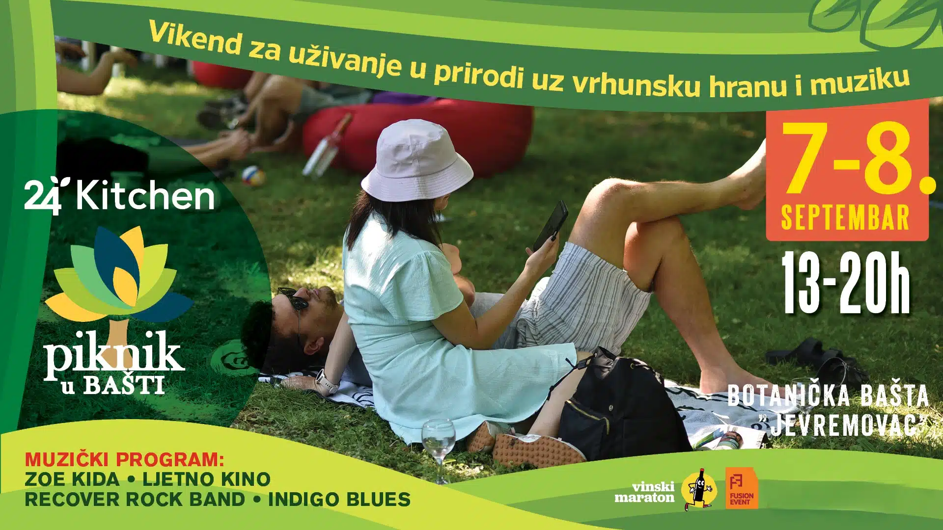 24 Kuhinjski piknik u vrtu // Botanička bašta Jevremovac // 07-08.09.