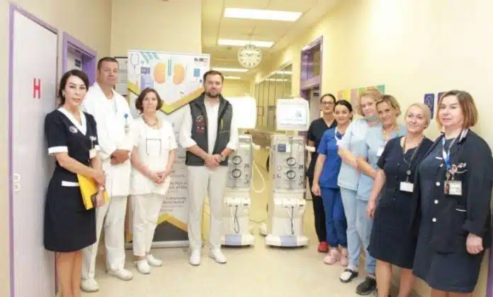 Donirani aparati za hemodijalizu za Kliniku KCUS