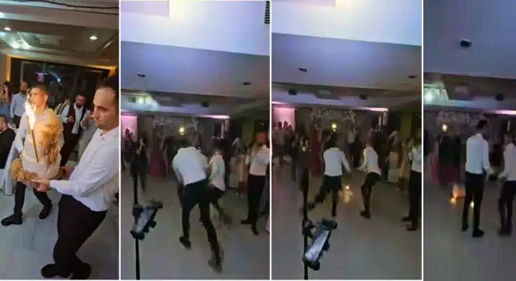 KAKVA SCENA! Konobari ispustili tortu pred mladencima na svadbi (VIDEO)