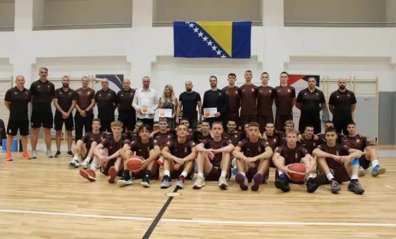 Prisustvo Ministarke Mesihović i Ministra Kalamujića na prvom treningu Košarkaške akademije “Bosna”