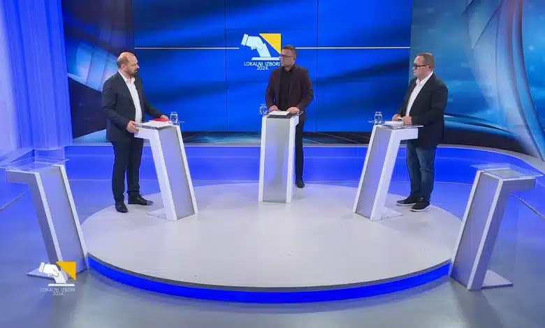 Lokalni izbori 2024: Rasprava kandidata za poziciju načelnika Općine Centar