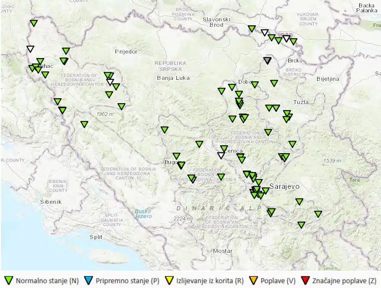 Stabilno hidrološko stanje na vodnom području rijeke Save u Federaciji BiH – Poslovne novine