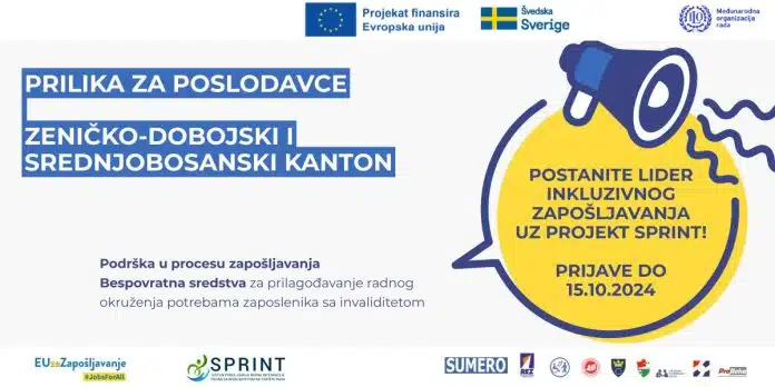 Postanite lider u inkluzivnom zapošljavanju sa programom SPRINT! - Poslovne