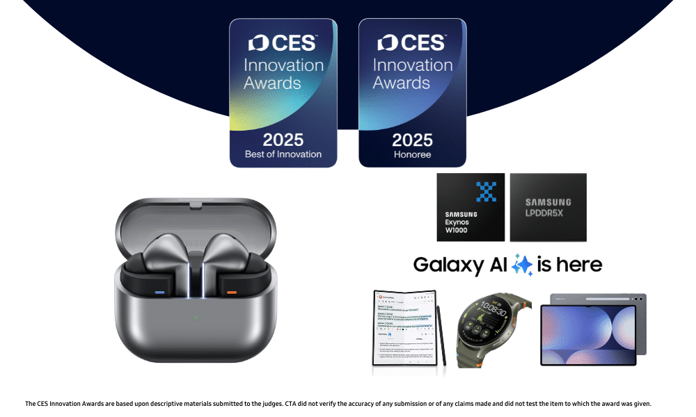 ces 2025 innovation awards samsung