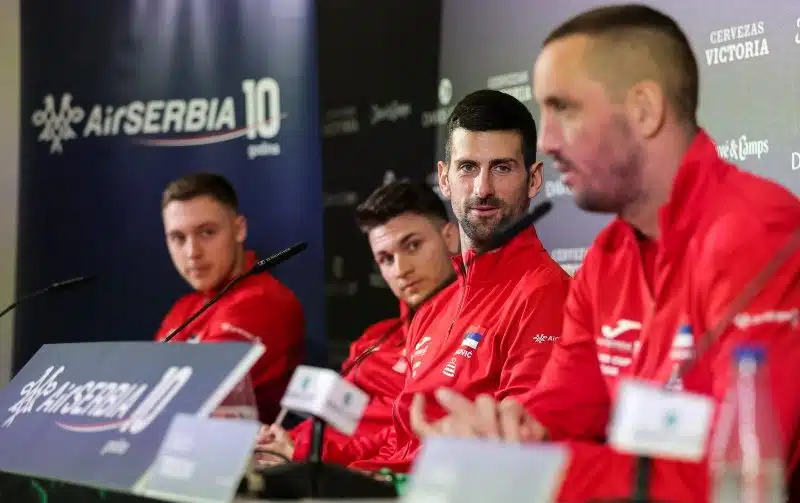 DAVIS CUP: Tenisači igraju i s Danskom