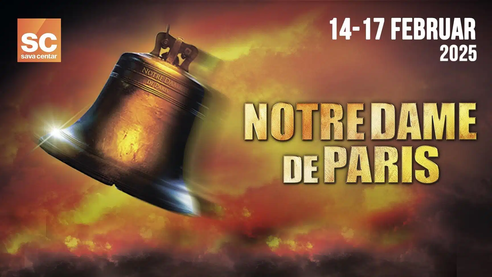 Notre Dame de Paris / Zvonik Bogorodičine crkve // ​​Sava Centar // 14-17.02.