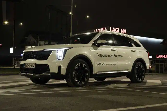 Test: KIA Sorento 2,2 TCi EX Limited 4WD 8DCT