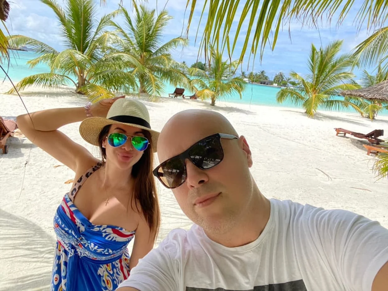 Milan Tegelta na Maldivima // 
