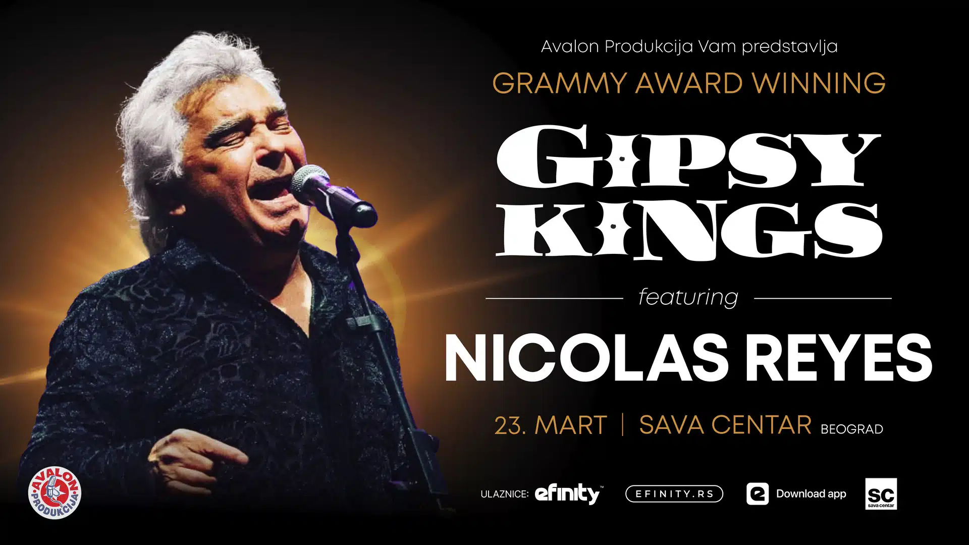 Gipsy Kings feat Nicolas Reyes // Sava Center // 23.03.