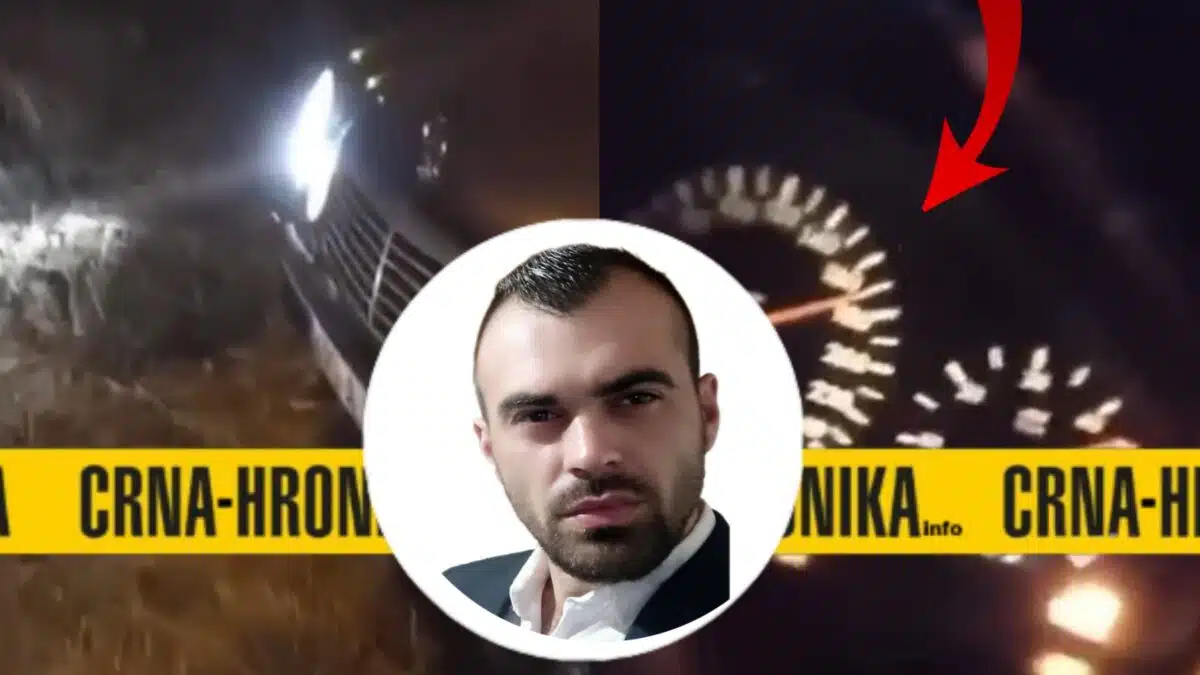 Hasan Merdanović vozio 170 km/h, sve prenosio uživo pa sletio s puta