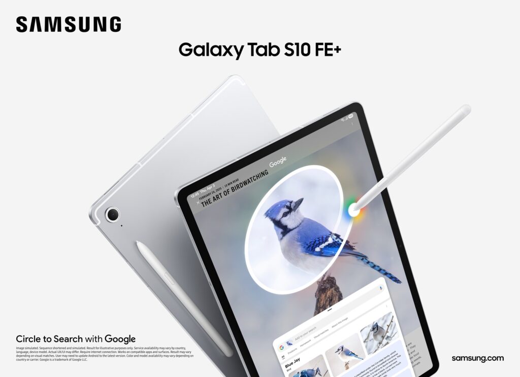 Galaxy Tab S10 FE Plus Single KV 1P H Silver