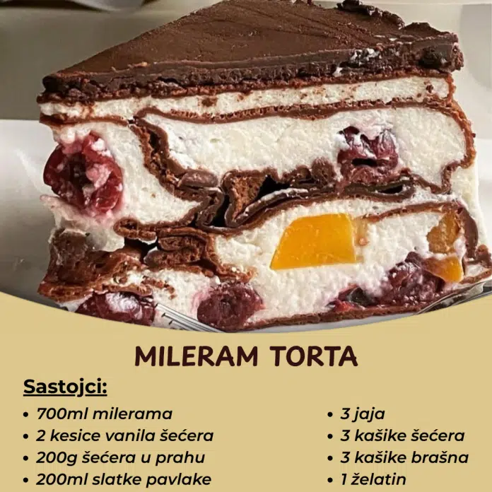 Mileram Torta – Tajna savršene kremaste torte