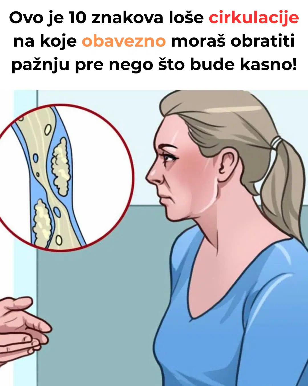 Ovo je 10 znakova loše cirkulacije na koje obavezno moraš obratiti pažnju pre nego što bude kasno!
