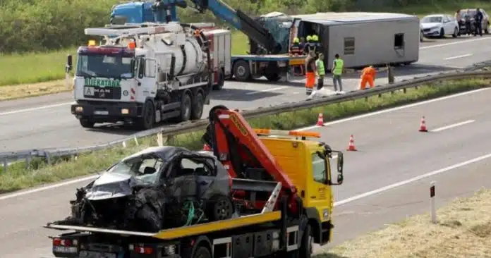 Vatrogasci o užasu na A3: Srna je iskočila pred automobil