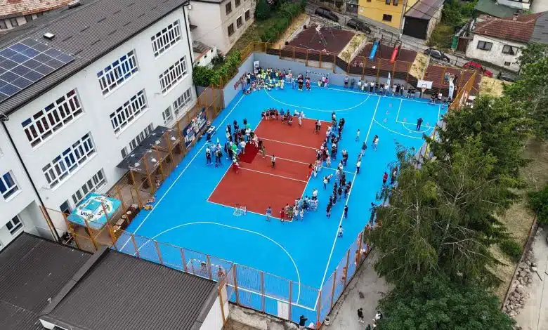 Otvoreno obnovljeno multifunkcionalno sportsko igralište OŠ „Hamdija Kreševljaković“