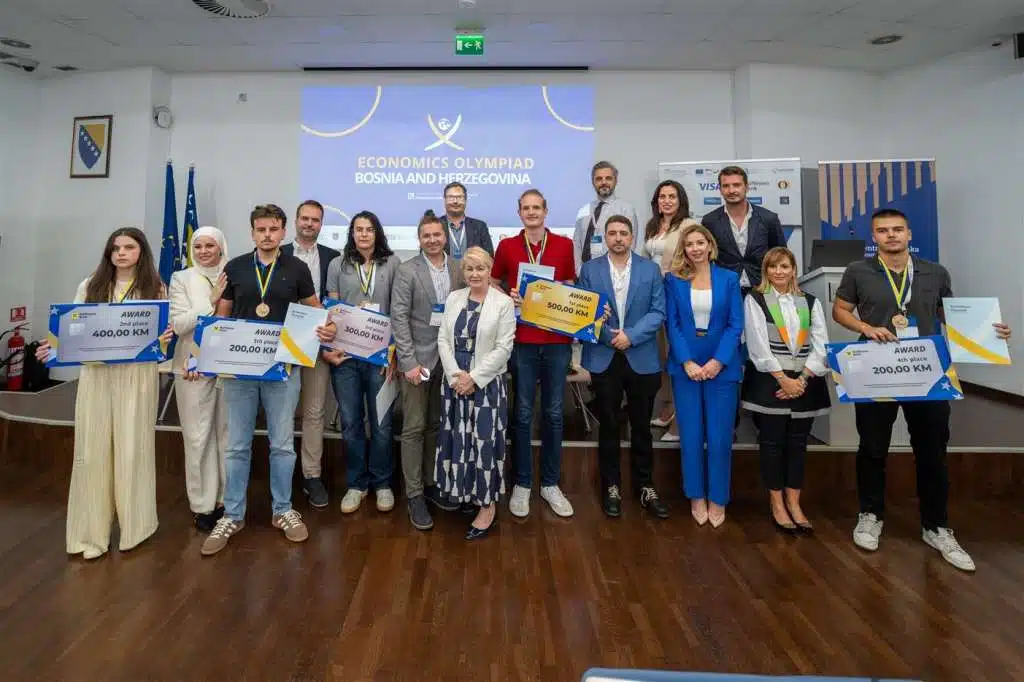 Državno finale Ekonomske olimpijade 2025 održano u Centralnoj banci BiH – Business Magazine