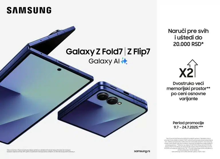 Galaxy Z Flip7 i Galaxy Watch8 vaši su sigurni partneri u Islascsu, poslovanju i treninzima od ovog ljeta