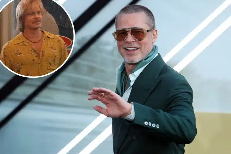 Brad Pitt snimljen s novom frizurom: Na setu novog filma pokazao plavu kosu i brkove