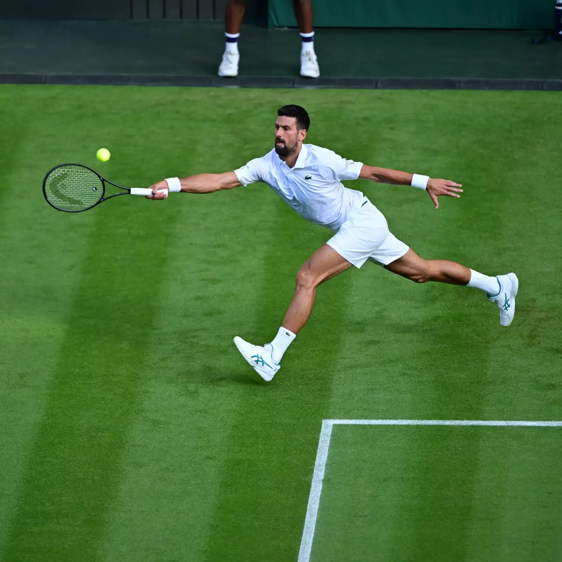 Novak Đoković s malo muke na drugi automobil Wimbledon