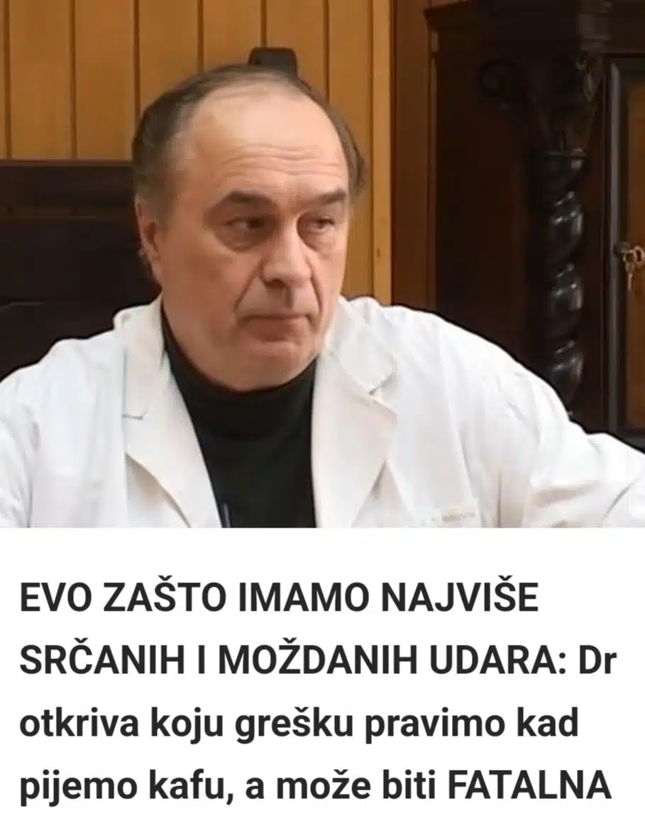 Ovo je najčešća greška pri konzumaciji kafe koja vodi do srčanih i moždanih udara!