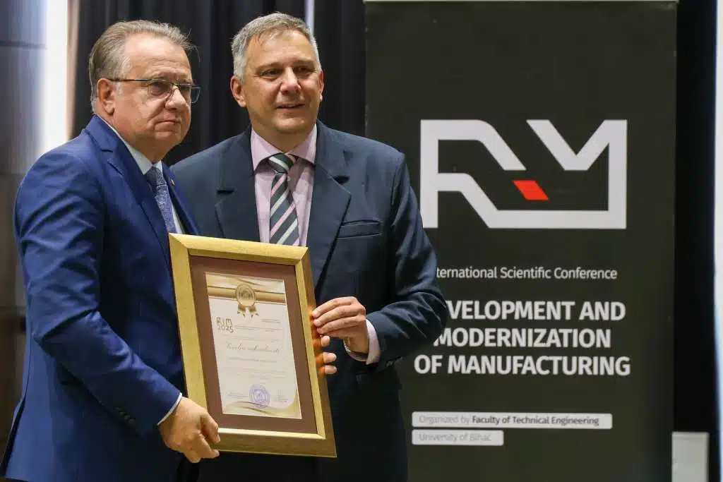 Nikšić dobio povelju zahvalnosti na konferenciji RIM 2025.