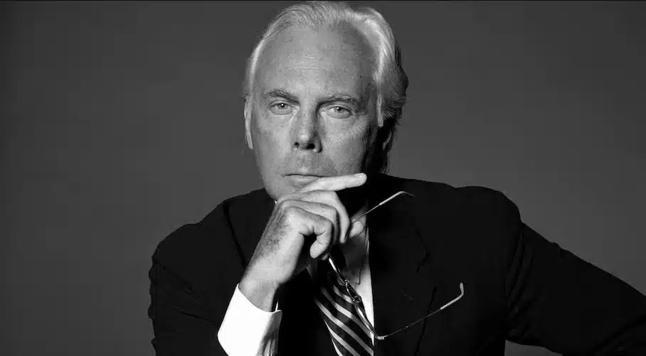 Oblikovani modni divovi Girogio armani