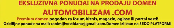 automobilizam.com domena za prodaju