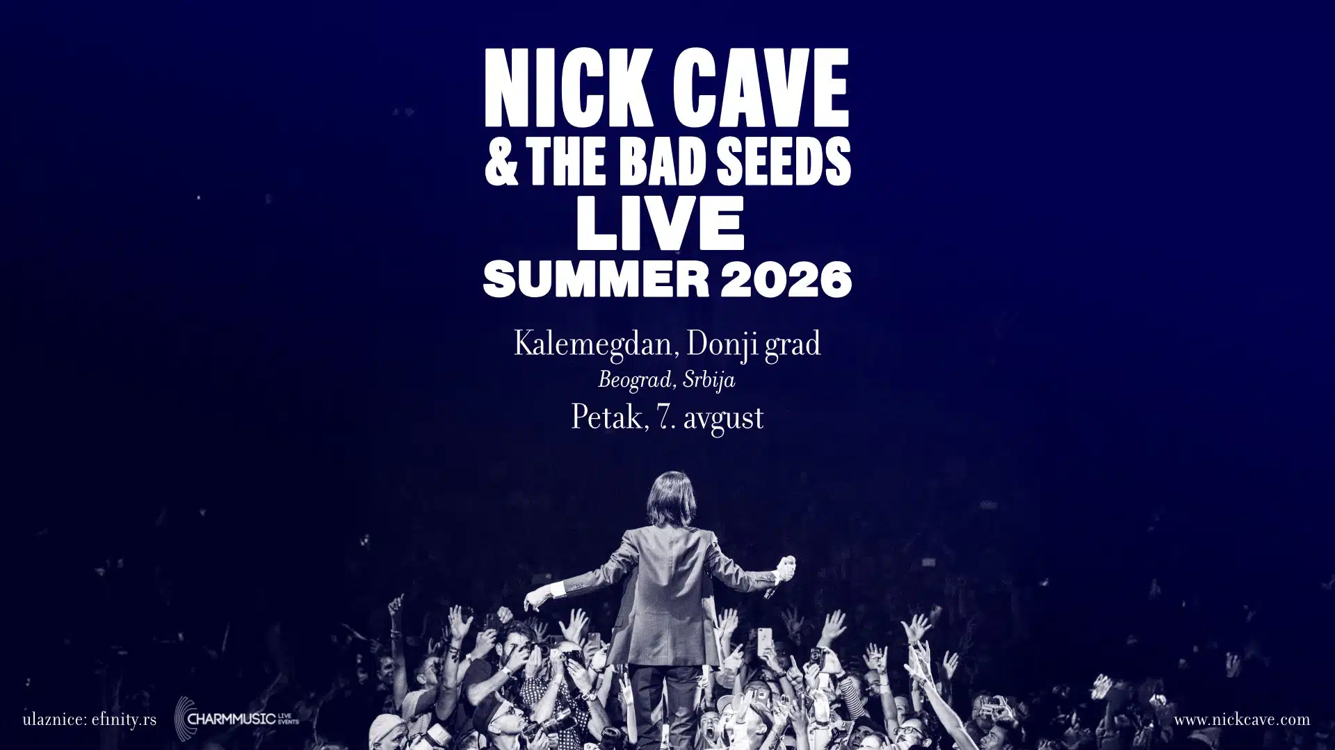 Nick Cave & The Bad Sees // Kalemegdan, Donji Grad // 07.08.